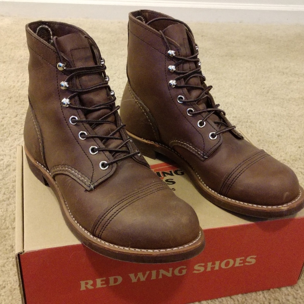 Redwing Iron Rangers 6" Amber Harness